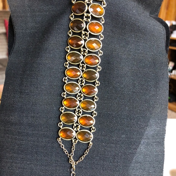 Lia Sophia Jewelry - NWT - Lia Sophia ‘Ganache’ Bracelet Gold & Orange